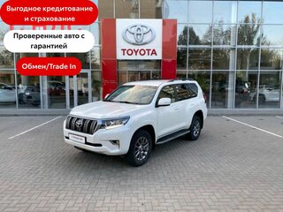 2020 Toyota Land Cruiser Prado 150 Series Рестайлинг 3, белый, 4850000 рублей, вид 1