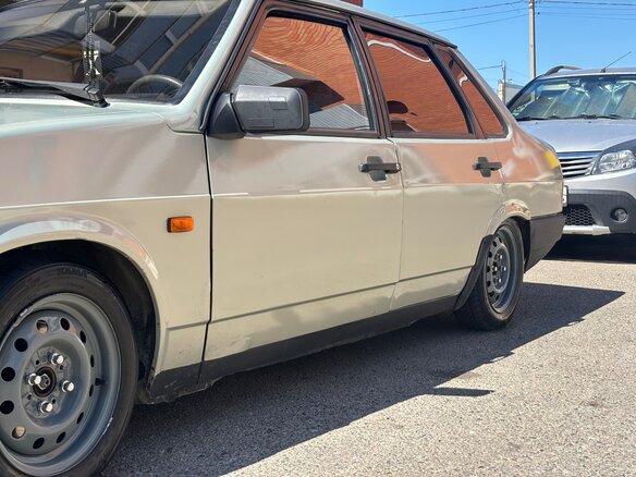 2002 Lada (ВАЗ) 21099, серебристый, 230000 рублей - вид 5