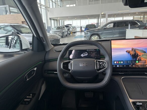2026 Geely EX5 Гибрид EM-R, белый, 3829990 рублей - вид 10