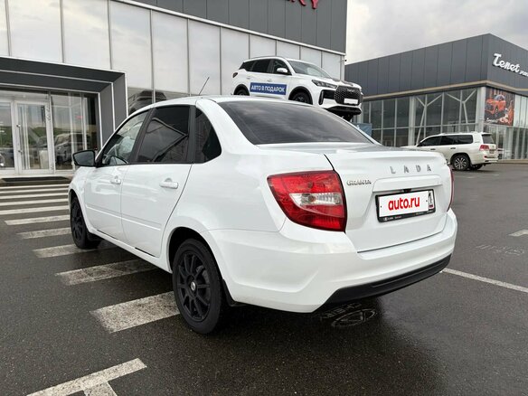 2023 Lada (ВАЗ) Granta I Рестайлинг, белый, 690000 рублей - вид 7