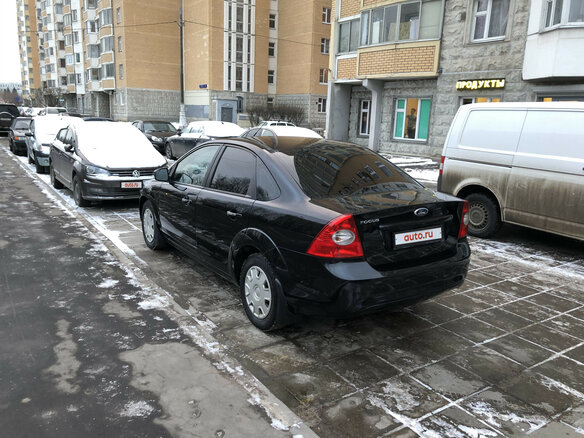 2009 Ford Focus II Рестайлинг, чёрный - вид 6