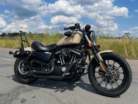 2014 Harley-Davidson Sportster 883, бежевый, 750000 рублей, вид 1