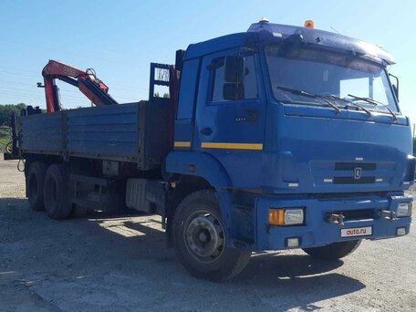 2012 КамАЗ 65117, синий, 4499000 рублей, вид 1
