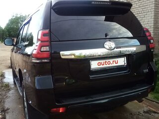 2016 Toyota Land Cruiser Prado 150 Series Рестайлинг 1, чёрный, 4300000 рублей, вид 5