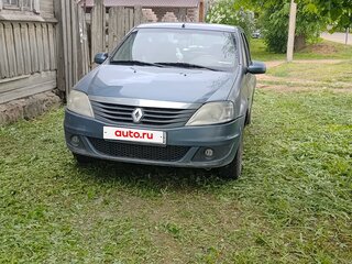 2011 Renault Logan I Рестайлинг, синий, 180000 рублей, вид 1
