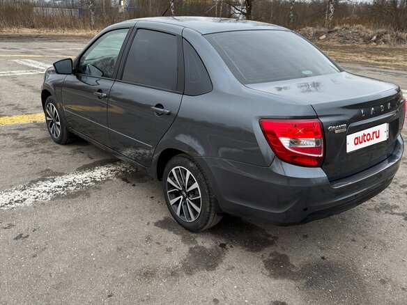 2023 Lada (ВАЗ) Granta I Рестайлинг, серый, 850000 рублей - вид 4