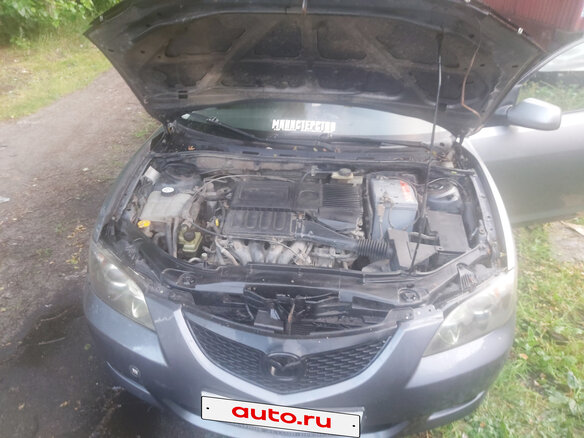 2003 Mazda 3 I (BK), серый, 277000 рублей - вид 12