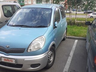 2002 Toyota FunCargo, голубой, 387000 рублей, вид 1