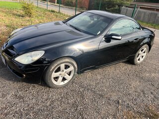 2005 Mercedes-Benz SLK-Класс 200 II (R171), чёрный, 1150000 рублей, вид 3