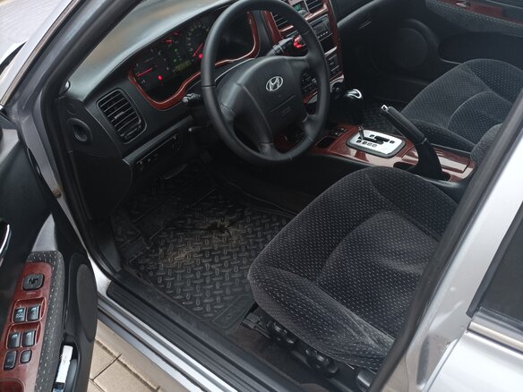 2008 Hyundai Sonata ТагАЗ IV (EF) Рестайлинг, серебристый, 680000 рублей - вид 8