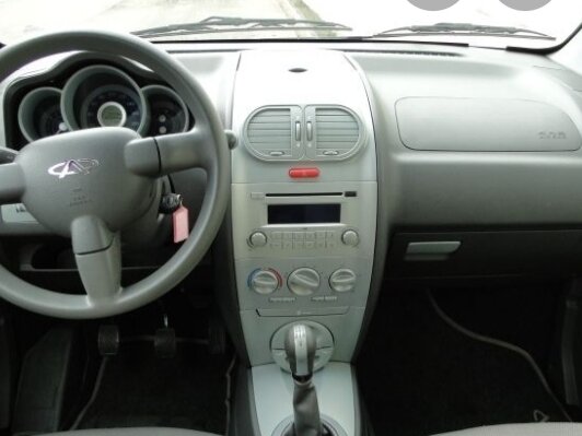 2008 Chery Kimo (A1), оранжевый - вид 3