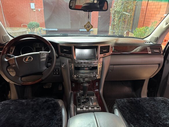 2008 Lexus LX 570 III, чёрный, 2550000 рублей - вид 14