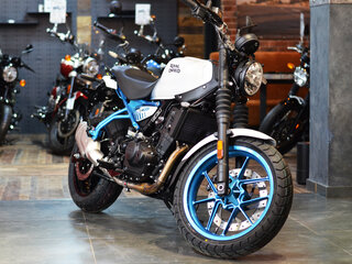 2025 Royal Enfield Guerrilla 450, синий, 559000 рублей, вид 3