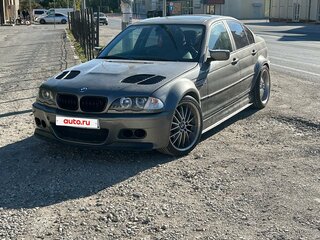 2002 BMW 3 серии 320i IV (E46) Рестайлинг, серебристый, 1000000 рублей, вид 2