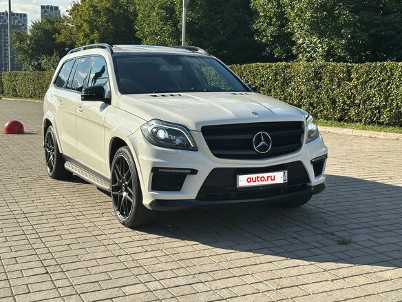 2013 Mercedes-Benz GL-Класс 350 II (X166), белый - вид 3