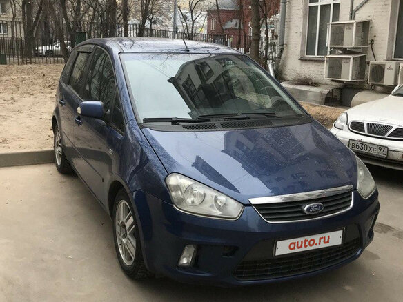 2007 Ford C-MAX I Рестайлинг, синий - вид 2
