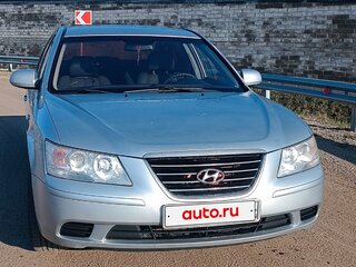 2008 Hyundai Sonata V (NF) Рестайлинг, серебристый, 680000 рублей, вид 1