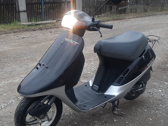 2001 Honda Tact, чёрный
