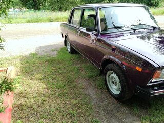 2004 Lada (ВАЗ) 2107, фиолетовый, 500000 рублей, вид 2