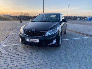 2014 Kia Rio 4-speed III, чёрный, 1013140 рублей, вид 2