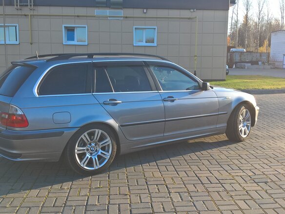 2004 BMW 3 серии 320d IV (E46) Рестайлинг, серый - вид 2