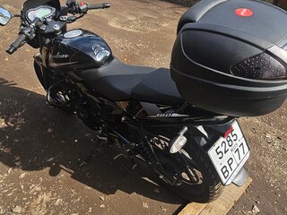 2021 Bajaj Pulsar 180, чёрный, 160000 рублей, вид 4