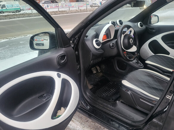 2016 Smart Forfour II, чёрный, 695000 рублей - вид 14