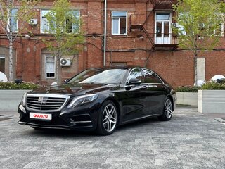 2014 Mercedes-Benz S-Класс 500 Long VI (W222, C217), чёрный, 2390000 рублей, вид 1