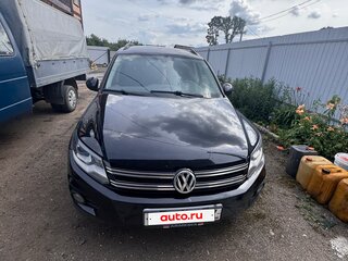 2011 Volkswagen Tiguan I Рестайлинг, чёрный, 1150000 рублей, вид 1