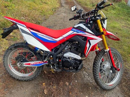 2021 Motoland CRF250 Enduro, красный, 145000 рублей, вид 2