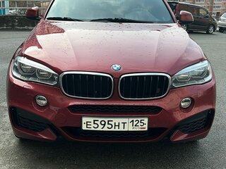 2016 BMW X6 30d II (F16), пурпурный, 4300000 рублей, вид 3