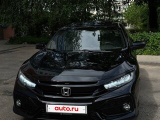 2018 Honda Civic X, чёрный, 1420000 рублей, вид 1