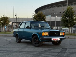 1988 Lada (ВАЗ) 2107, голубой, 190000 рублей, вид 2