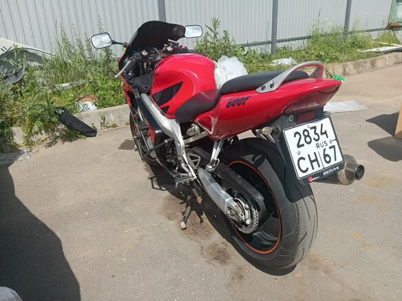 2000 Honda CBR 600F, красный, 330000 рублей - вид 5