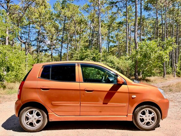 2006 Kia Picanto I, оранжевый, 570000 рублей - вид 1