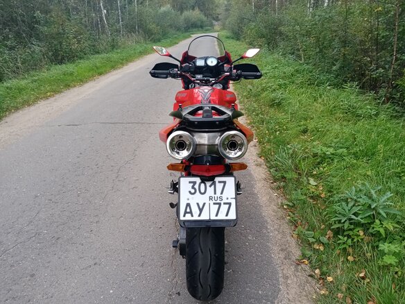2007 Ducati Multistrada 1100, красный - вид 3