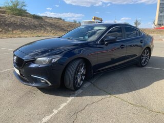 2015 Mazda 6 III (GJ) Рестайлинг, синий, 1650000 рублей, вид 2