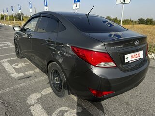 2015 Hyundai Solaris I Рестайлинг, серый, 725000 рублей, вид 4
