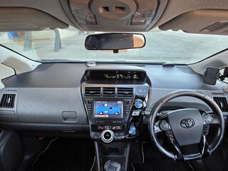 2011 Toyota Prius Alpha I (ZVW40/41), белый, 1170000 рублей, вид 5