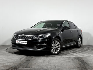 2017 Kia Optima IV, чёрный, 1595000 рублей, вид 1