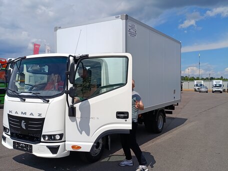 2024 КамАЗ 43085 Компас-5, белый, 2500000 рублей, вид 1