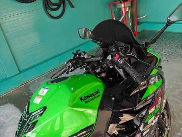 2022 Kawasaki Ninja 400, зелёный, 560000 рублей - вид 1