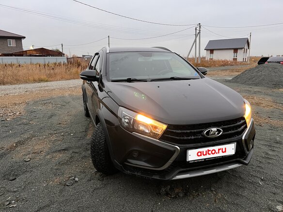 2018 Lada (ВАЗ) Vesta SW Cross I, чёрный, 990000 рублей - вид 1
