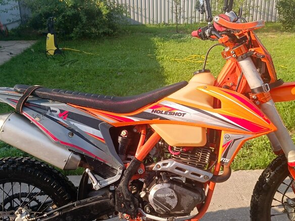 2024 Regulmoto Holeshot, оранжевый, 135000 рублей - вид 4