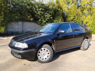 2008 Skoda Octavia I (A4) Рестайлинг, чёрный, 315000 рублей, вид 1