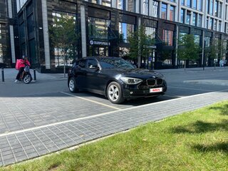 2012 BMW 1 серии 116i II (F20/F21), чёрный, 910000 рублей, вид 2