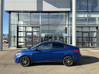 2011 Hyundai Solaris I, синий, 600000 рублей, вид 3