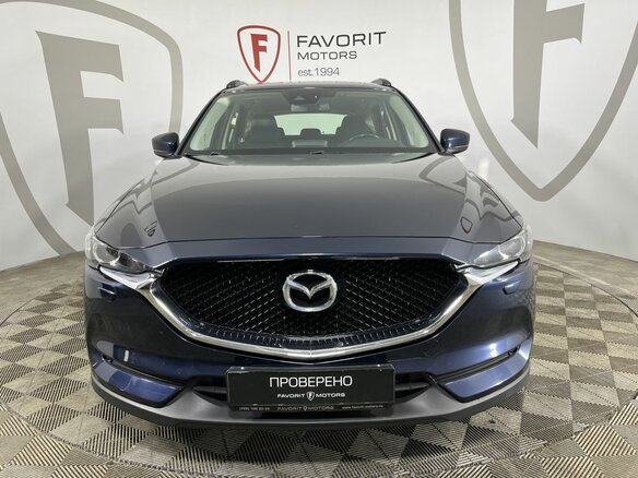 2017 Mazda CX-5 II, синий, 1819000 рублей - вид 1