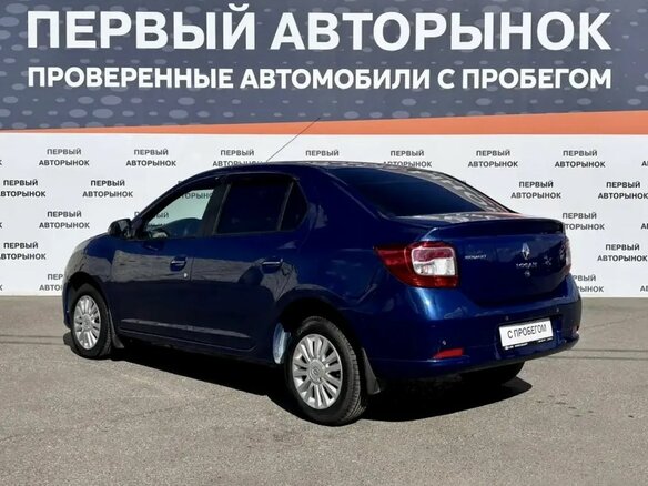 2014 Renault Logan II, синий, 642000 рублей - вид 7