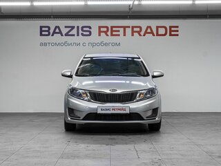 2014 Kia Rio III, серебристый, 670000 рублей, вид 2